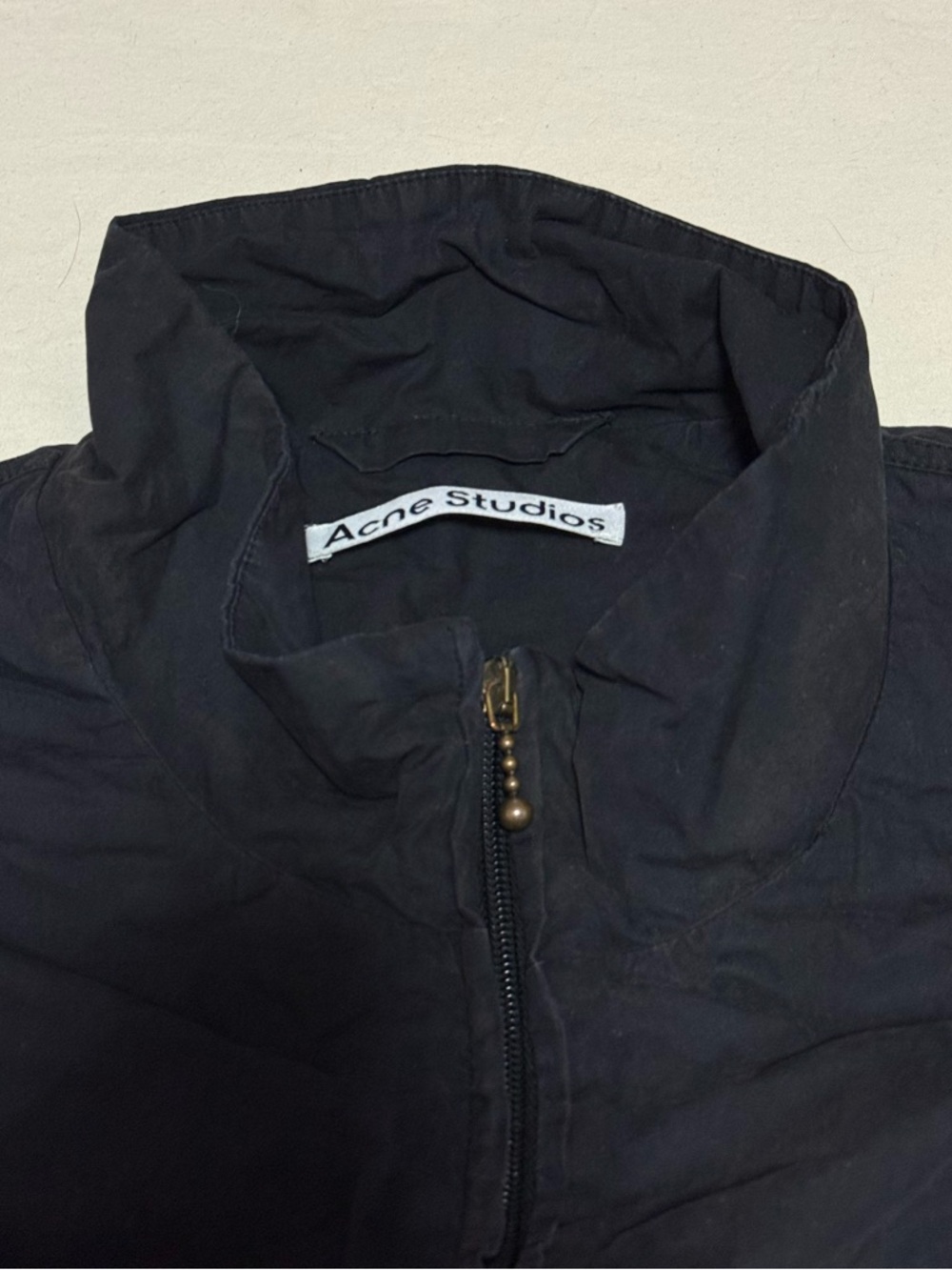 Acne Studios Washed Logo Jacket - Picture 5 of 8